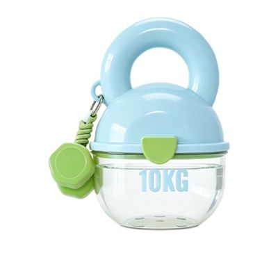 MCBOSON Mug de voyage Vitality Kettlebell pour chats et chiens Bleu