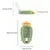MCBOSON Bouteille d'eau portable pour animaux Carotte, 450 ml avec cordon