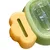 MCBOSON Bouteille d'eau portable pour animaux Carotte, 450 ml avec cordon