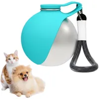 PetTribes Gourde Portable Animaux 285ml, Abreuvoir Silicone Pliable Étanche