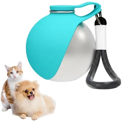 PetTribes Gourde Portable Animaux 285ml, Abreuvoir Silicone Pliable Étanche PetTribes Gourde Portable Animaux 285ml, Abreuvoir Silicone Pliable Étanche