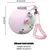PetTribes Gourde Portable Animaux 285ml, Abreuvoir Silicone Pliable Étanche PetTribes Gourde Portable Animaux 285ml, Abreuvoir Silicone Pliable Étanche