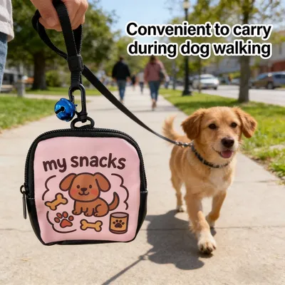 PetTribes Sac à Friandises Dressage Chien, Portable à Main, Pour Promenade PetTribes Sac à Friandises Dressage Chien, Portable à Main, Pour Promenade