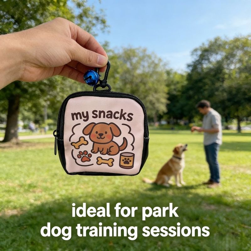 PetTribes Leckerli-Tasche für Hundetraining, handtragbar, für Spaziergänge