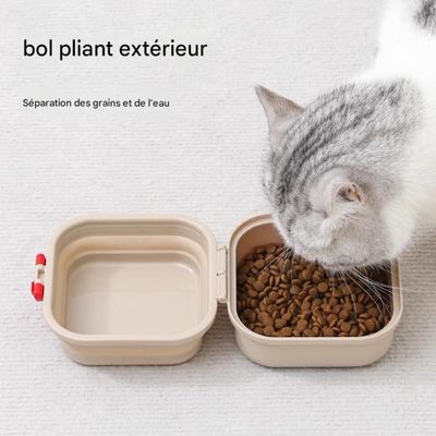 FurryFusion Bol pliable pour chien et chat
