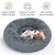 PetTribes Lit Donut Chien, Calmant Anti-Anxiété, Gris Foncé, Moyen PetTribes Lit Donut Chien, Calmant Anti-Anxiété, Gris Foncé, Moyen