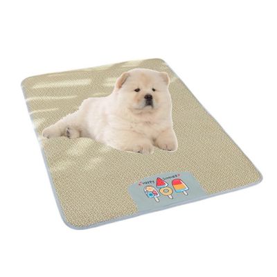 PetTribes Doppelseitige Kühlmatte aus Rattan