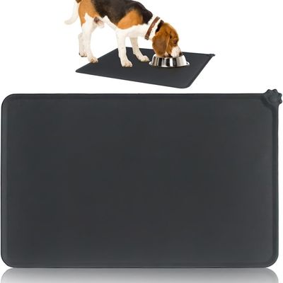 ZooVenture Tapis Silicone Gamelle - Antidérapant, Imperméable