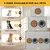PetTribes Tapis Nourriture Chien Chat, silicone anti-fuite et anti-dérapant PetTribes Tapis Nourriture Chien Chat, silicone anti-fuite et anti-dérapant