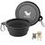 Lot de 2 pieces | Couleur: Noir