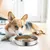FurryFusion Gamelle anti - glouton en acier inoxydable pour chien FurryFusion Gamelle anti - glouton en acier inoxydable pour chien