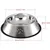 PetTribes Gamelle Acier Inoxydable Antidérapante Animaux (22cm/Lot de 2)