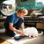 MCBOSON Lot de 2 Acier Inoxydable Tapis Silicone Antidérapant Gamelles