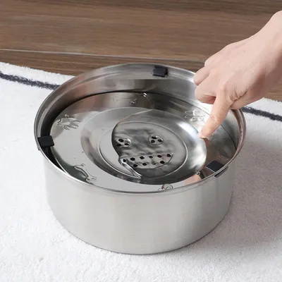 FurryFusion Gamelle en acier inoxydable pour chien et chat FurryFusion Gamelle en acier inoxydable pour chien et chat