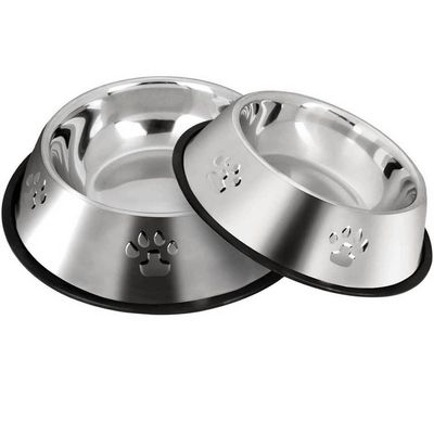 PetTribes Edelstahl Rutschfeste Tiere (22cm/Lot of 2)