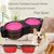 PetTribes Gamelles Pliables Voyage 2x450ml Silicone Rouge PetTribes Gamelles Pliables Voyage 2x450ml Silicone Rouge