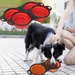 PetTribes Gamelles Pliables Voyage 2x450ml Silicone Rouge