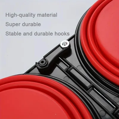 PetTribes Gamelles Pliables Voyage 2x450ml Silicone Rouge PetTribes Gamelles Pliables Voyage 2x450ml Silicone Rouge