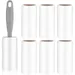 7 pcs (420 feuilles) Rouleau anti-poils : brosse collante vêtements & sofa