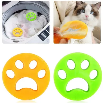 Anti-poils animaux pour lessive (4 pcs) : spécial chien et chat Anti-poils animaux pour lessive (4 pcs) : spécial chien et chat