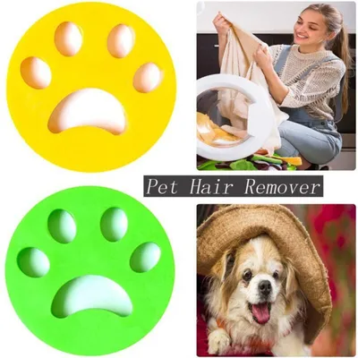 Anti-poils animaux pour lessive (4 pcs) : spécial chien et chat Anti-poils animaux pour lessive (4 pcs) : spécial chien et chat