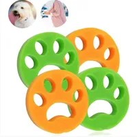 Anti-poils animaux pour lessive (4 pcs) : spécial chien et chat