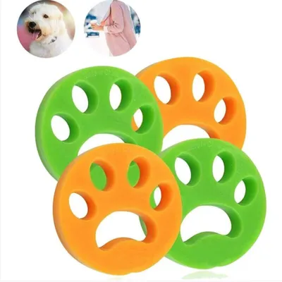 Anti-poils animaux pour lessive (4 pcs) : spécial chien et chat Anti-poils animaux pour lessive (4 pcs) : spécial chien et chat