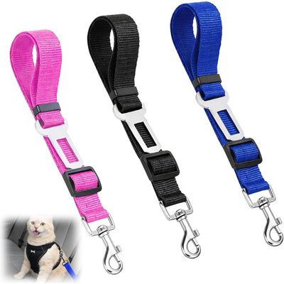 ZooVenture Ceinture Sécurité Chien Voiture - 3 Pièces