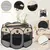 PetTribes Parc Pliant Gris S pour Chien Chat 8 Panneaux 73x73x43cm PetTribes Parc Pliant Gris S pour Chien Chat 8 Panneaux 73x73x43cm