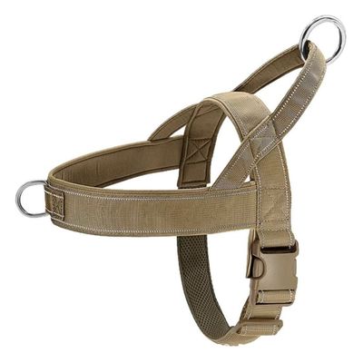 FurryFusion Harnachement tactique anti-pull pour grands chiens