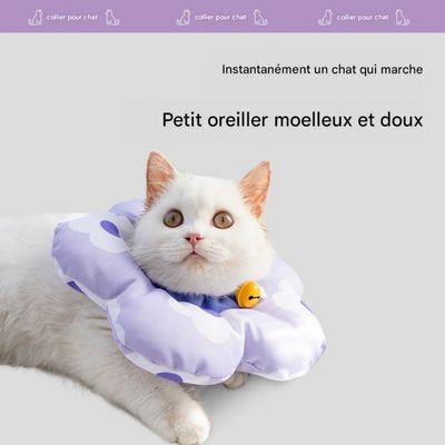 FurryFusion Collier anti-salive et anti-lick pour chats et chiens