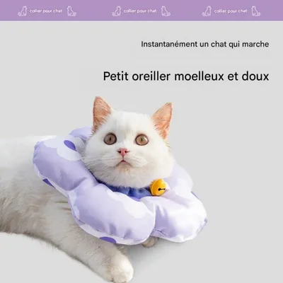 FurryFusion Collier anti-salive et anti-lick pour chats et chiens FurryFusion Collier anti-salive et anti-lick pour chats et chiens