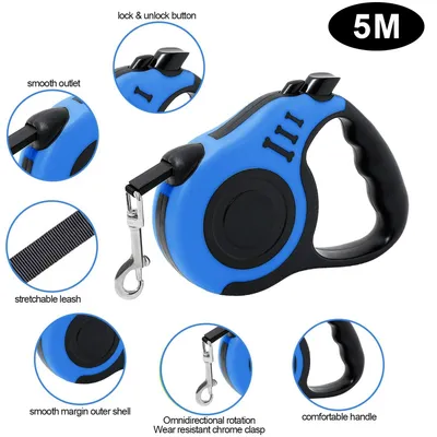PetTribes Laisse Rétractable Chien Chat PetTribes Laisse Rétractable Chien Chat