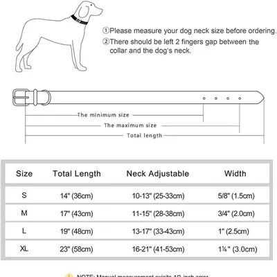 HausPets Collier Réglable Cuir Rembourré Bleu Taille L Chiens Grands HausPets Collier Réglable Cuir Rembourré Bleu Taille L Chiens Grands
