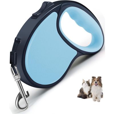 ZooVenture Laisse Retractable Chien 5M Bleu
