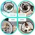 FurryFusion Collier anti-lick en mousse pour chats et chiens FurryFusion Collier anti-lick en mousse pour chats et chiens