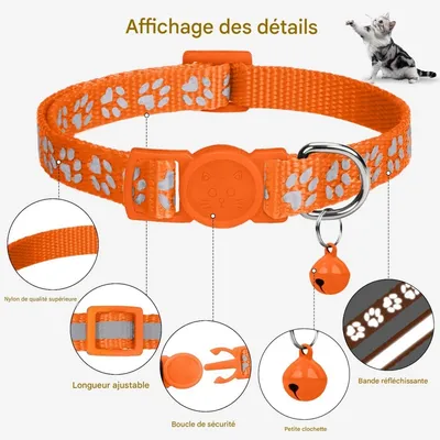 FurryFusion Collier en tresse pour chat et chien FurryFusion Collier en tresse pour chat et chien