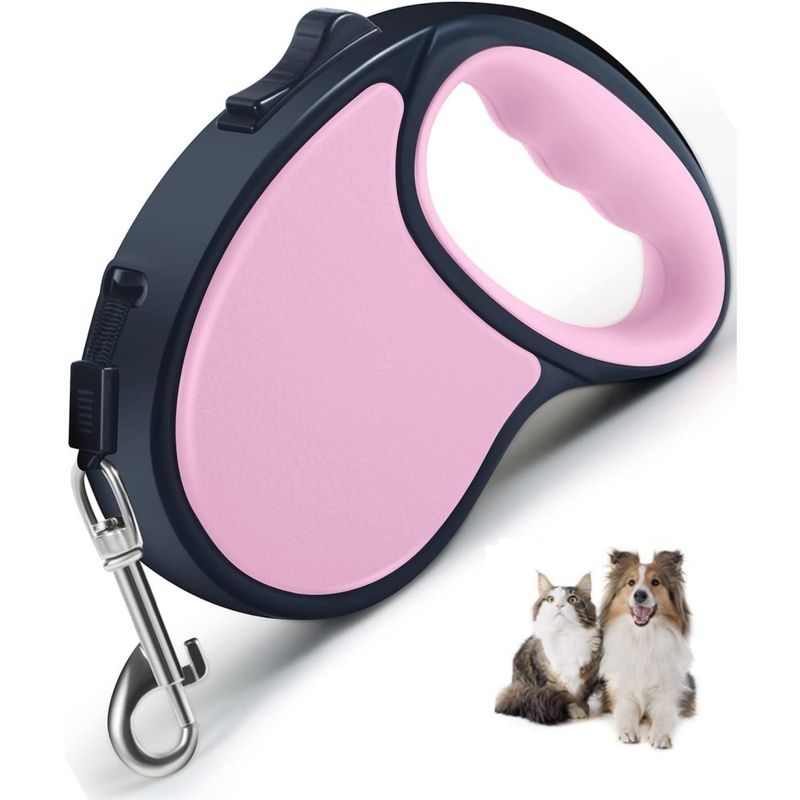 ZooVenture Ausziehbare Leine Hund 5M Rosa