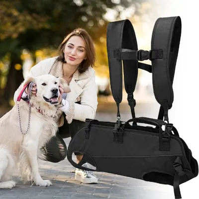PetTribes Sac à Dos Randonnée Chien Taille L, Noir PetTribes Sac à Dos Randonnée Chien Taille L, Noir