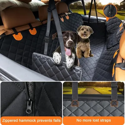 PetTribes - Housse Siège Voiture Chien Imperméable 100% Hamac PetTribes - Housse Siège Voiture Chien Imperméable 100% Hamac