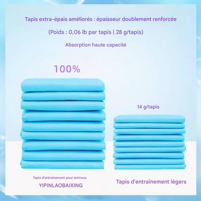 FurryFusion Nappe absorbante pour chien épaisse et déodorisante