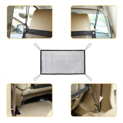 Filet de séparation chien (115x62cm) pour sécurité voiture