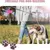 PetTribes Distributeur Sacs Crottes Chien, Forme Os, Rose 5x8cm
