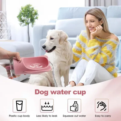 ZooVenture Bouteille Eau Chien Nourriture Portable ZooVenture Bouteille Eau Chien Nourriture Portable