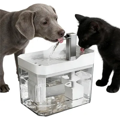 Automatic Cat Water Fontaine à eau pour chat en - 1.5L Ultra Quiet Pump Dog Automatic Cat Water Fontaine à eau pour chat en - 1.5L Ultra Quiet Pump Dog
