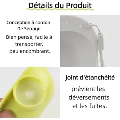 ZooVenture Gamelle Eau Portable Chien Silicone 2P ZooVenture Gamelle Eau Portable Chien Silicone 2P