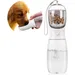 ZooVenture Trinkflasche Hund 2 in 1 Futter Behälter