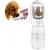 ZooVenture Bouteille Eau Chien 2 en 1 Nourriture ZooVenture Bouteille Eau Chien 2 en 1 Nourriture