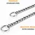 MCBOSON 45cm Dressage Chaîne Fer Solide Collier Étrangleur Chien MCBOSON 45cm Dressage Chaîne Fer Solide Collier Étrangleur Chien