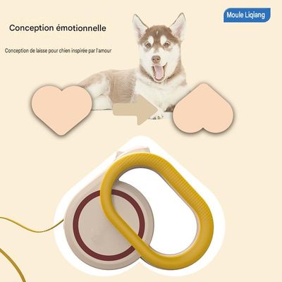 HausPets Corde de traction auto-rétractable pour chiens et chats